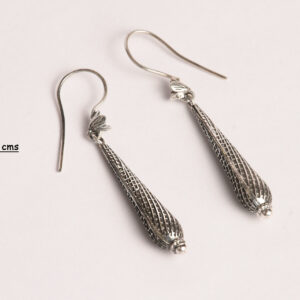 Silver Modern Earring - Image 3