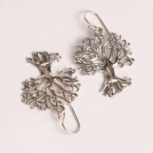 Silver Modern Earring - Image 4