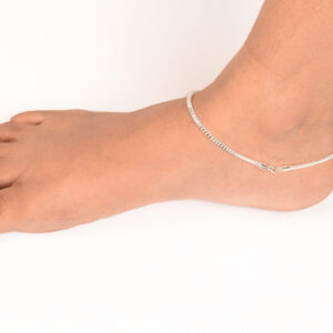 Silver Anklet - Image 1