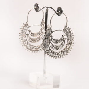 Silver Traditional Earring - Image 1