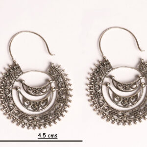 Silver Traditional Earring - Image 2