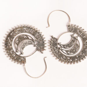 Silver Traditional Earring - Image 3