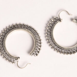 Silver Hoops - Image 4