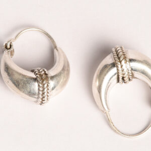 Silver Hoops - Image 4