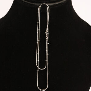 Silver Chain and Pendant - Image 1