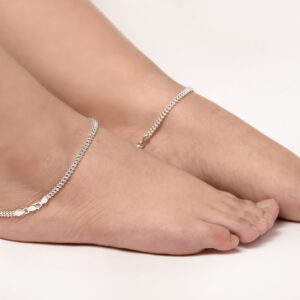 Silver Anklet - Image 1
