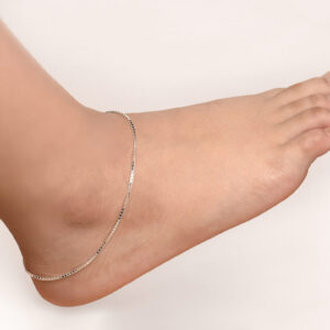 Silver Anklet - Image 1